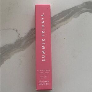 Summer Fridays Lip butter Balm - pink sugar.